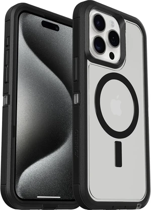 OtterBox DEFENDER SERIES XT Clear Case for iPhone 15 Pro Max - Dark Side OtterBox DEFENDER SERIES XT Clear Case for iPhone 15 Pro Max - Dark Side