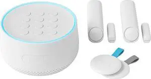 Nest Secure Alarm System Starter Pack - Nest Guard - 2 Nest Detect Sensors - 2 Nest Tags - White