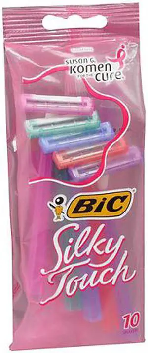 Bic Shaver,Slky Tch Twn,10pk STWP101