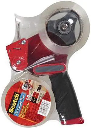Scotch Packaging Tape and Dispenser with 2 Rolls of Tape