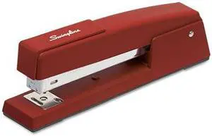 Swingline - 747 Classic Full Strip Stapler, 20-Sheet Capacity - Lipstick