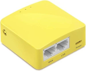 GL.iNet GL-MT300N-V2 Mini Travel Router, Repeater Bridge, 300Mbps High Performance, 128MB RAM, OpenVPN Client, Tor Compatible GL.iNet GL-MT300N-V2 Mini Travel Router, Repeater Bridge, 300Mbps High Performance, 128MB RAM, OpenVPN Client, Tor Compatible
