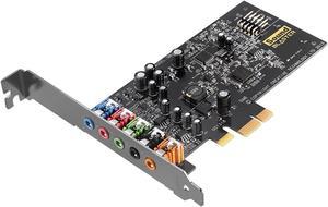 Creative Sound Blaster Audigy FX PCIe 5.1 Sound Card with High Performance Headphone Amp - NEW