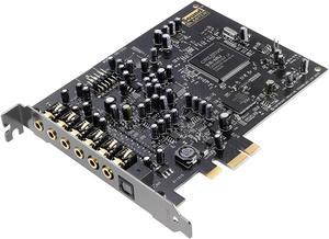Creative Sound Blaster Audigy PCIe RX 7.1 Sound Card with High Performance Headphone Amp - NEW