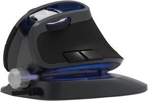 J-Tech Digital Wired Ergonomic Mouse for Large Hands with Adjustable Angle Tilt, Chroma RGB Color LED, Vertical Gaming Mouse with 4 DPI Settings (800/1200/2000/4000) Scroll Endurance [V628X]
