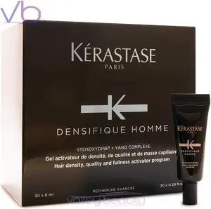 Kerastase Densifique Homme Hair Density Programme, 30x 0.20fl.oz.