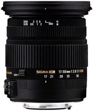 Sigma 17-50mm f/2.8 EX DC OS HSM FLD Large Aperture Standard Zoom Lens for Canon Digital DSLR Camera