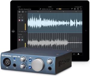 PreSonus AudioBox iOne Portable USB 2.0 audio interface for Mac, PC, and iPad