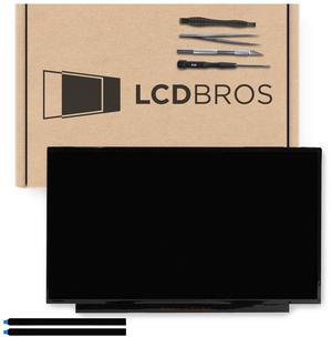 LCDBros Replacement Screen For MSI GF75 THIN 10SCXR SERIES 40 Pins FHD 1920x1080 Matte LCD LED Display With Tools