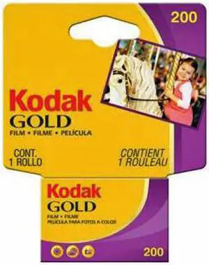 Kodak Gold 200 Color Negative Film (ISO 200) 35mm, 36 Exposures