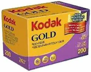 Kodak Gold 200 35mm Color Film - 24 exp