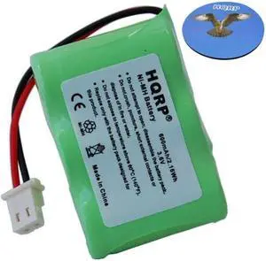 HQRP Battery for Eton / GRUNDIG FR200 FR200G FR250 FR300 FR350 FR370 FR400 FR405 FR600 FR600B, Kaito Voyager KA500 KA600 plus HQRP Coaster