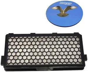HQRP Active HEPA Filter for Miele Vacuum Cleaners SF-AH50 / SF-AH 50 / AH 50 / 05996883 / AH50 / 05996882 / 07226170 Replacement plus HQRP Coaster