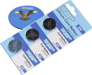 HQRP 3-Pack Coin Lithium Battery for CASIO G-Shock + HQRP Coaster