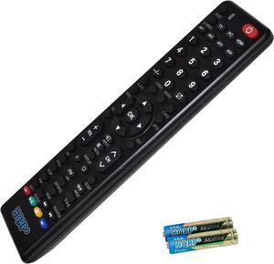 HQRP Remote Control for Sanyo FVE3923 FVE3963 FVF5044 FVM4212 FVM4612 LCD LED HD TV Smart 1080p 3D Ultra 4K + HQRP Coaster