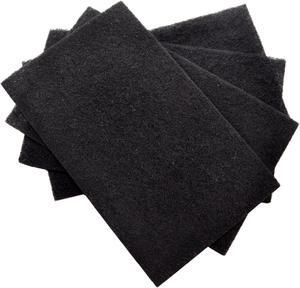 HQRP 4-Pack Carbon Filter for GermGuardian FLT4100 True Hepa Filter E part FLT11CB4 Replacement fits AC4100, AC4150PCA, AC4150BCA Air Purifiers + HQRP Coaster