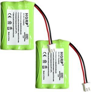 HQRP 2-Pack Battery for Tri-tronics 1038100 1107000 CM-TR103 1038100-D 1038100-E 1038100-F 1038100-G Replacement Remote Controlled Dog Training Collar Receiver plus Coaster