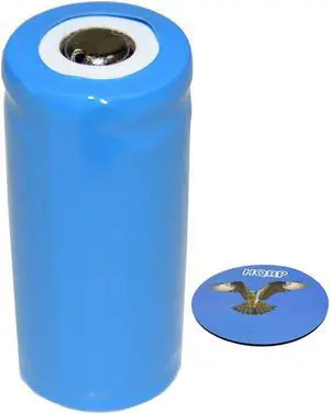HQRP Battery for LIR123A LIR17335 BGICR17360 ICR17360 Streamlight 85180 + HQRP Coaster