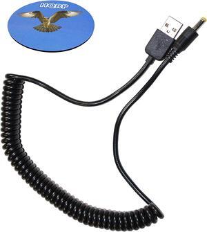 HQRP USB Converter Cable for Panasonic VSK0694 HDC-SD60 HC-V770 HC-V777 HC-V760 HC-WX970 HC-WX979 HC-VX870 SDR-H100 SDR-H85 SDR-S50 Camcorder AC Adapter Power Supply Cord + Coaster