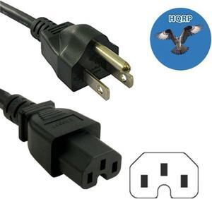 HQRP 6ft AC Power Cord for Cisco 72-0770-01 37-1132-01 CAB-9K12A-NA 3900 7500 Switch WS-CAC-1000W 6000 6500, WS-5008B 5002 5505 Mains Cable + HQRP Coaster