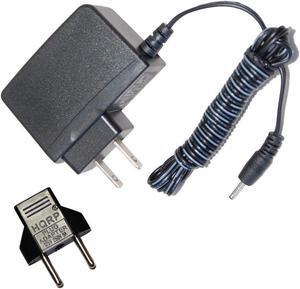HQRP Charger AC Adapter for No! No! NoNo Hair Removal System MICRO, PRO, ULTRA, SKIN, Pro-3, Pro-5 DC Power Supply Cord Cable PS Wall Mains PSU Adaptor + Euro Plug Adapter