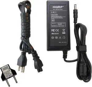 HQRP 24V AC Adapter Compatible with Polk Audio Omni SB-1 SB1 SurroundBar Power Supply Cord Surround-Bar + HQRP Euro Plug Adapter