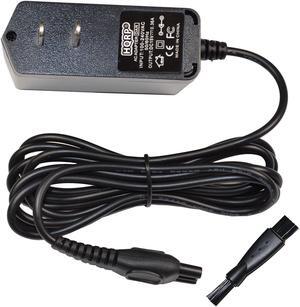 HQRP AC Adapter for Philips Norelco 422203623771 S9531 S9531/84 S9311 S9311/27 S9311/84 S9531/27 Shaver Power Cord Charger Adaptor + Cleaning Brush