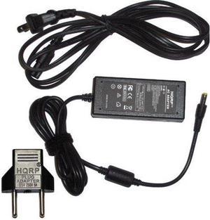 HQRP AC Adapter for Casio CTK-3200 / CTK3200 / CTK-4200 / CTK4200 / CTK-4400 / CTK4400 Keyboards Power Supply Cord plus HQRP Euro Plug Adapter