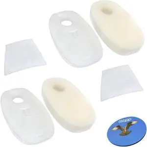HQRP 2-pack Filter Kit for Shark Rocket 1080FTV320 / 1084FTV320 / HV320 series Vacuum Cleaner + HQRP Coaster
