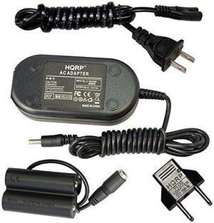 HQRP Kit AC Power Adapter and DC Coupler for Fuji Fujifilm Finepix S1600 / S1700 / S1770 / S1800 / S1880 / S1900 Digital Camera + HQRP Euro Plug Adapter