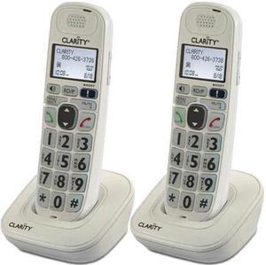 Clarity D704HS Extra Cordless Amplified Handset (2 Pack) For D704 Series