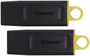 Kingston DataTraveler Exodia 128GB Flash Drive, USB 3.2 Gen 1 Compliant, DTX/128GB (2-Pack)