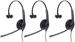 Jabra BIZ 1500 Mono USB Noise Canceling Corded Headset 1553-0159 (3 Pack) Jabra BIZ 1500 Mono USB Noise Canceling Corded Headset 1553-0159 (3 Pack)