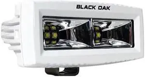 Black Oak LED Pro Series 4 Inch Spreader Light Scene - White Pro Series 4 Inch Spreader Light Scene - White