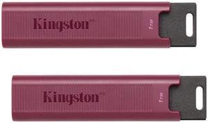 Kingston DataTraveler Max 1TBGB USB-A Flash Drive, USB 3.2 Gen 2, DTMAXA/1TB (2-Pack)