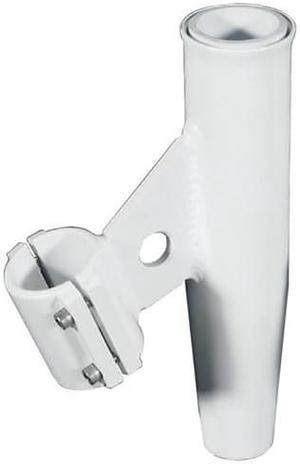 Lee's Tackle Clamp-On Rod Holder - White Aluminum - Vertical Mount - Fits 1.900" O.D. Pipe Clamp-On Rod Holder Vertical Mount - Fits 1.900 inch Pipe