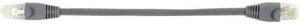 CAT6 550MHZ STR UTP PVC SNG GY 9-IN.