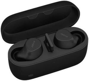 Jabra Evolve2 MS Wireless Earbuds USB-A Connectivity with Charging Pad (20797-999-989)