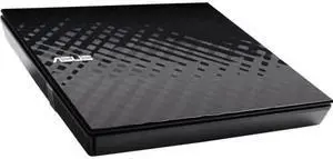 Asus SDRW-08D2S-U/BLK/G/AS Asus SDRW-08D2S-U External DVD-Writer - Retail Pack - DVD-RAM/±R/±RW Support - 24x CD Read/24x CD Write/16x CD Rewrite - 8x DVD Read/8x DVD Write/8x DVD Rewrite -
