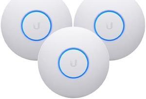 Ubiquiti UniFi nanoHD 802-11AC Wave 2 Dual-Band Access Point - 3 Pack UniFi nanoHD Wireless Access Point