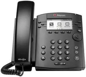 Polycom VVX 310 (2200-46161-025) 6-line Entry-Level Business Media Phone with Gigabit Ethernet