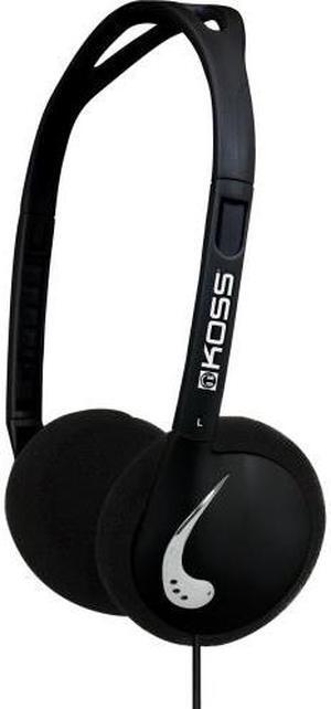 Koss KPH25K Black Ultra-lightweight Headphones with Folding Design