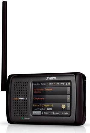 Uniden Homepatrol-2 Color Touchscreen Scanner w/ 4 GB MicroSD Card