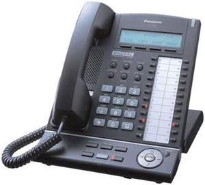 Panasonic KX-T7633B-R Digital Corded Phone W/ 3-Line Backlit LCD Display And 24 Programmable Line Buttons