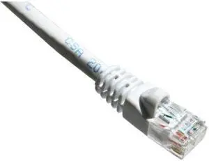 AXIOM 75FT CAT5E 350MHZ PATCH CABLE MOLDED BOOT (WHITE)