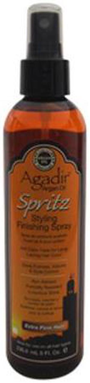 Argan Oil Spritz Styling Finishing Spray  Extra Firm Hold  8 oz Hair Spray