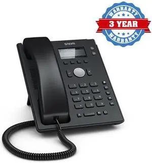 Snom D120 Corded Phone w/ 132 x 64 Graphical LCD Display