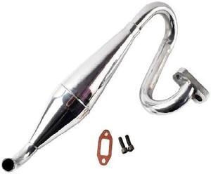 Redcat.Toys 050024 Aluminum Polished Tuned Pipe Rampage MT & TT HSP 94050