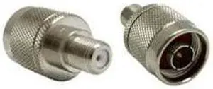F-Pin Female / N Male Adaptor - 30X3-14120

This adapter will convert a TV-style F-Pin (Coax) cable end into an N-style cable end - OEM