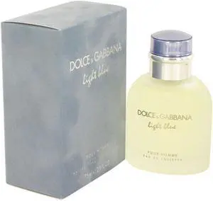 Light Blue By Dolce & Gabbana Eau De Toilette Spray 2.5 Oz